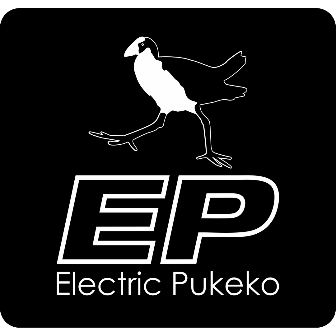 Electric Pukeko Hats & Sunglasses logo