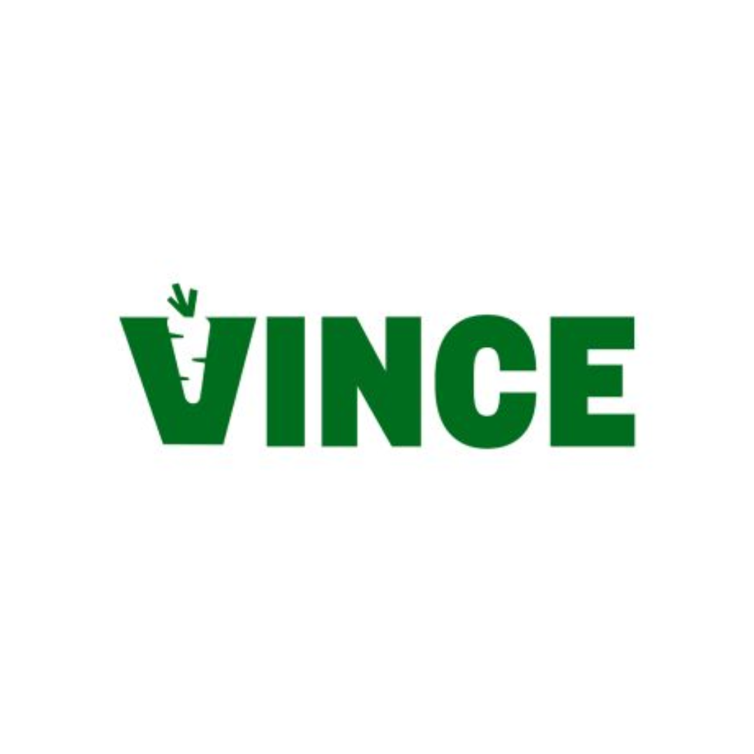 Meet Vince (Olive And Ash) logo